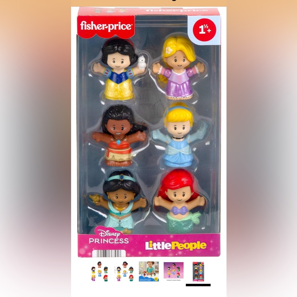 Fisher-Price Disney Princess Little People Figure Set - Multi-Color